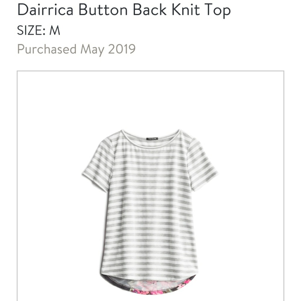 Stitch Fix button back top size M